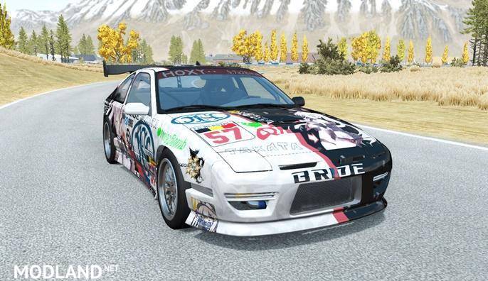 Ibishu 200BX Five-SeveN Itasha v 1.3 [0.15.0] - BeamNG.drive